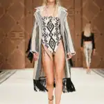 WOMEN'S KNITTED COAT WITH BELT