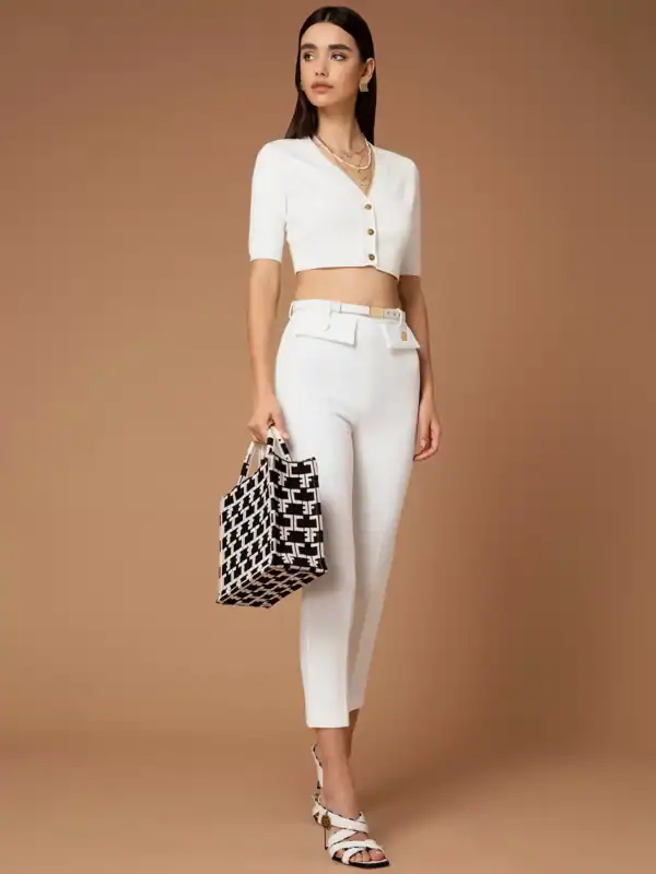 WOMEN'S PANT'S WITH BELT