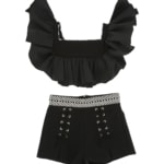 BODY+SHORTS IN OTTOMAN WITH