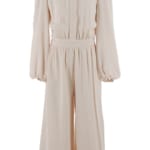 VISCOSE JUMPSUIT WITH LO BUTTON