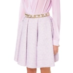 Skirt with panels