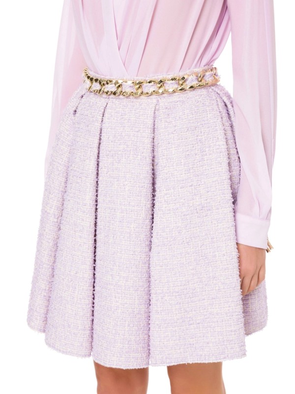 Skirt with panels
