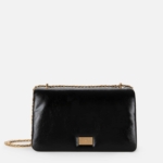 Medium puffy bag with shoulder strap