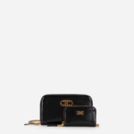 Deep Night wallet with shoulder strap