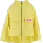 CAPE WITH HOOD + LABEL