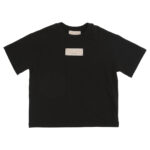 T-SHIRT WITH BLACK LABEL LABEL
