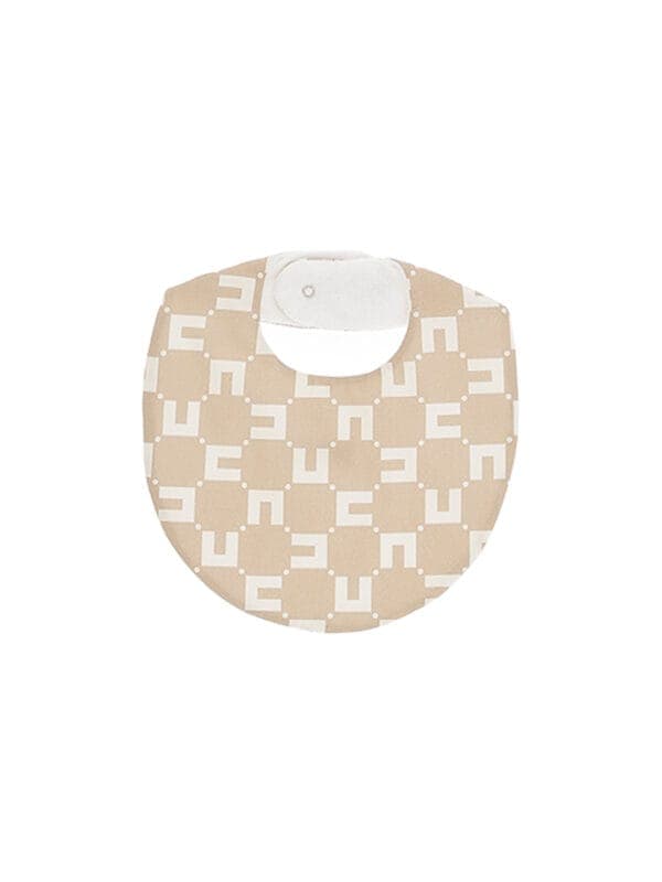 POPLIN BIB WITH CUB LOGO PRINT
