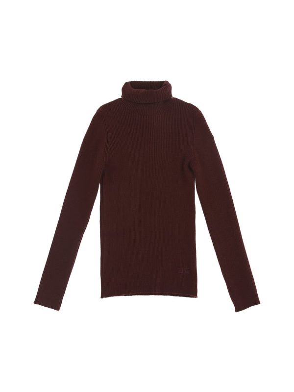 LUPETTO TRICOT VISCOSA CON RICAMO L