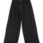 JEANS LARGO CON RICAMO SPUGNA BLUE