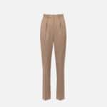 Cool wool trousers with darts