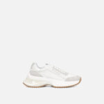 ARIEL leather sneakers with contrasting details