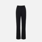 Lightweight cool wool trousers with darts