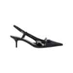 GLORIA 05 - SLING BACK PATENT BLACK