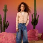 JEANS LARGO CON STAMPA PINKO BLUE D