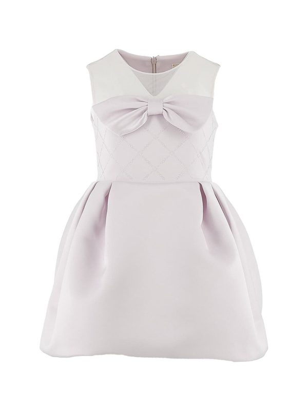 ABITO IN DUCHESSE CON FIOCCO E APPL