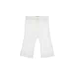 PANTALONE IN CREPE CON RICAMO LOGO