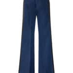 SUDAFRICA PANTALONE DENIM + SATIN