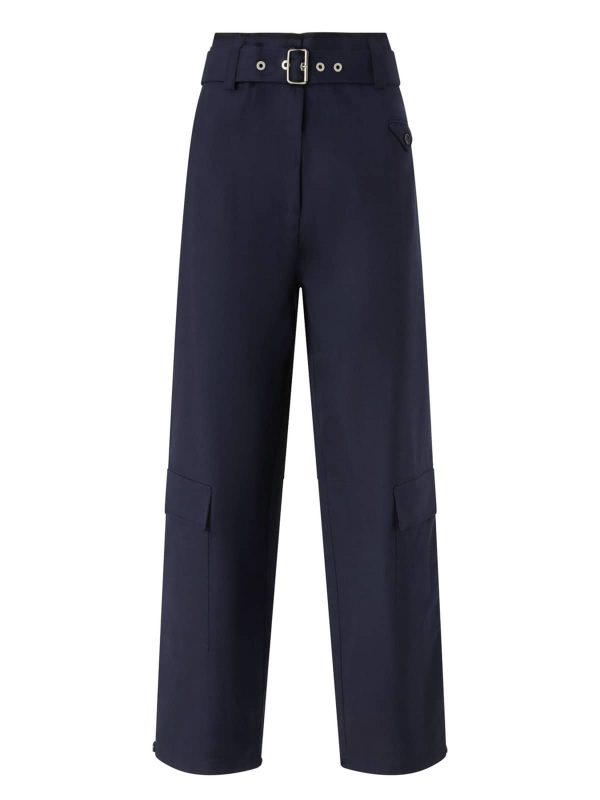 PIOVE PANTALONE LANA TINTO FILO