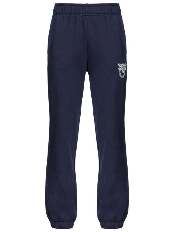 PLUMCAKE PANTALONE FELPA LOGO BIRDS