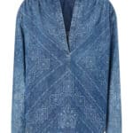 BENGASI BLUSA LIGHT DENIM ST. LASER