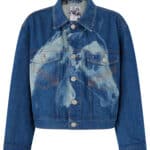 GOTLAND GIUBBINO DENIM STAMPA LASER