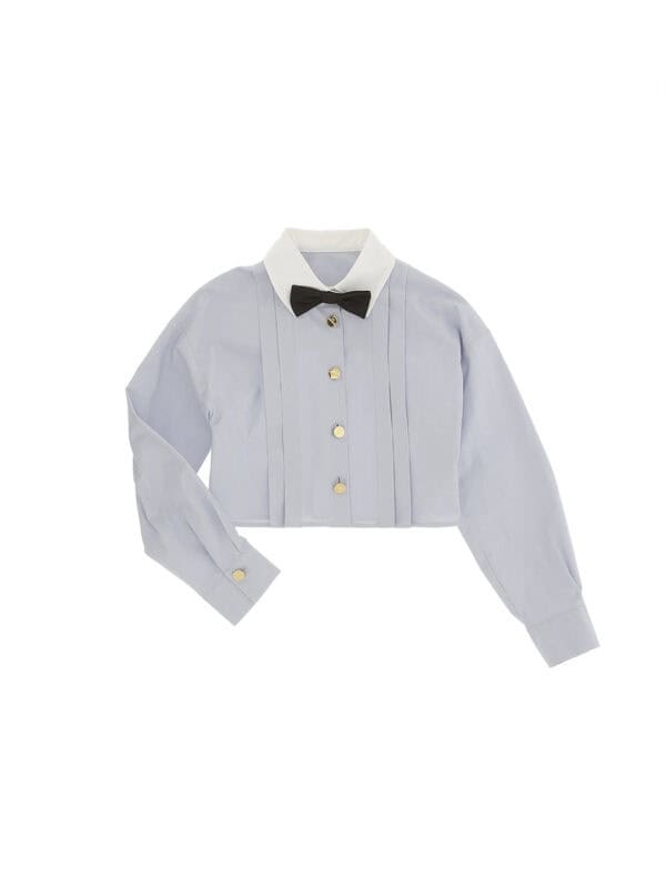 CAMCIA CON PAPILLON POPELINE STARLI