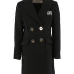 CAPPOTTO SFIANCATO CON RICAMO LOGO