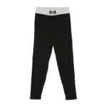 LEGGINGS TRICOT BICOLORE NERO/MILK