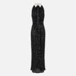 Red Carpet sequin dress with tie