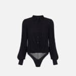 Bodysuit in Georgette fabric