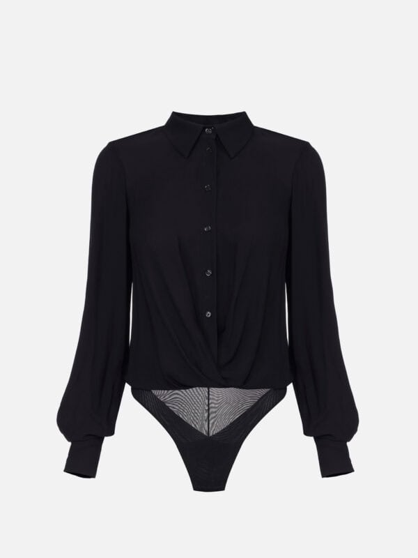 Bodysuit in Georgette fabric
