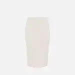 Knitted wool skirt
