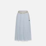 Tulle skirt with jewel belt
