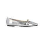 MAX 05 - BALLERINA LAMINATED NAPPA SILVER