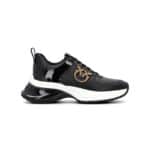 ARIEL 02 - SNEAKER TUMBLED LEATHER/CALF LEATHER/MIRROR WHITE