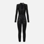 Red Carpet full sequin jumpsuit
