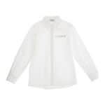CAMICIA IN POPELINE CON LOGO BORCHI