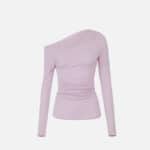 Top in lightweight jersey fabric with embroidered logo