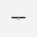 Chocker with jewel logo