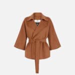 Coat in wool cloth