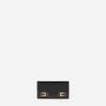 Wallet with logo details