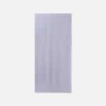 Viscose and modal foulard scarf with jacquard stripes