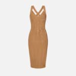 Knit 3D pencil dress