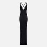 Dress in knit fabric