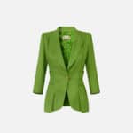 Linen-blend jacket