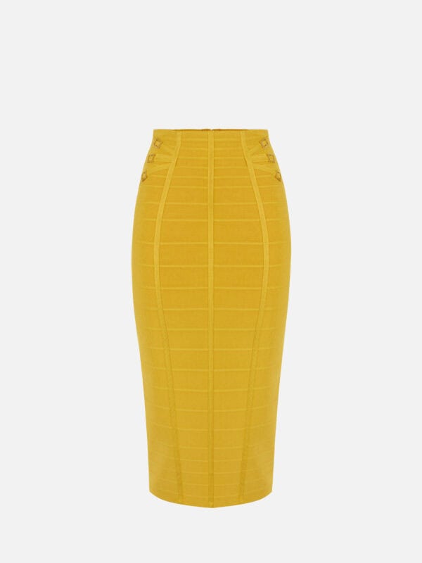 Skirt in 3D knit fabric