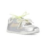 YULIA 01 - SNEAKER LAMINATED NAPPA/MESH SILVER