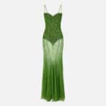 Red Carpet dress in floral lace