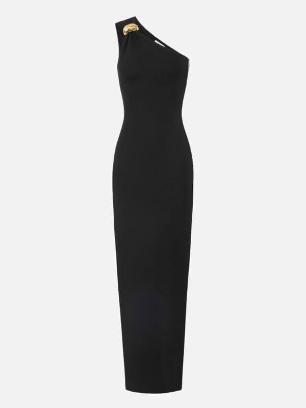 Red Carpet full Milano stitch knit dress