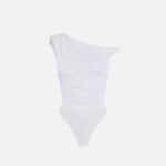 Bodysuit in jersey fabric with jewel shoulder detail